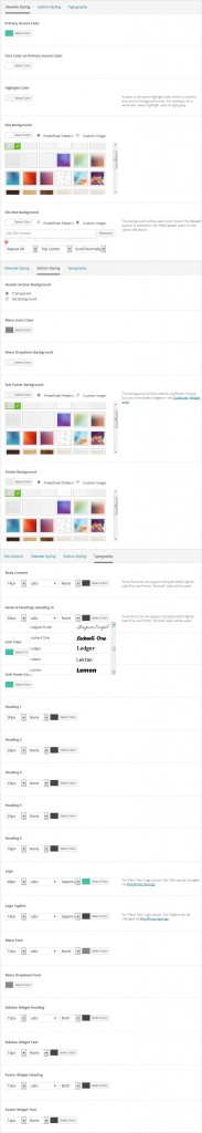 Style Customization & Typography – Dispatch